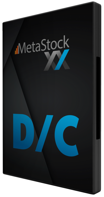 MetaStock D/C 20 software box